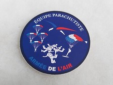 Un autocollant " Equipe Parachutiste  Armée de l'air " militaria.