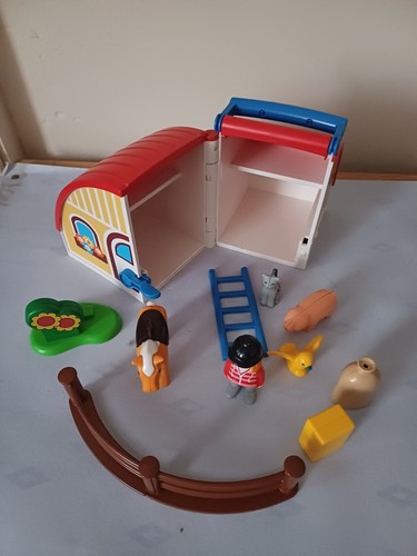 Playmobil 123 coffret - , ferme
