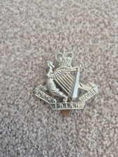 Classique Nord Irlandais Cheval Armée Militaire Casquette WW2 Pin Badge GB Made