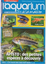 AQUA. @ MAISON N°106 NANO-RECIF MARIN / RACLETTE A VITRE / CICHLIDE NAIN