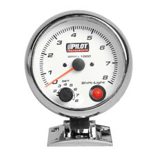 Indicateur Compte-tours 0-8000 RPM 3/4/6 cylindres rétroéclairé 95mm 12V