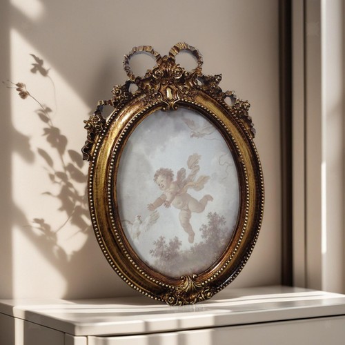 Cadre photo baroque - , ovale