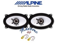 Alpine Sxe -4625S Set 2 Enceintes Haut-Parleurs Ovales Fiat Doblò MK1 (223) 2000