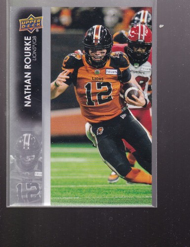 Carte football cfl upper deck - cfl,