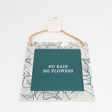 NEW No Rain No Flowers Square