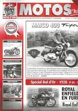 MOTOS D'HIER N°126 MAICO 400 TAIFUN / ROYAL ENFIELD / SPEC. BOL D'OR 1928
