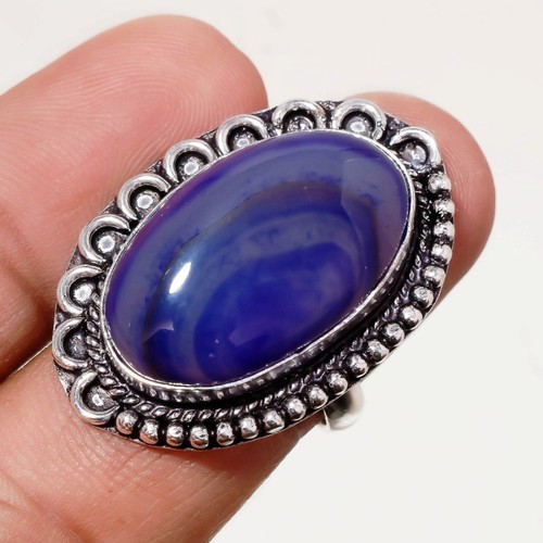 Bague pierre précieuse agate
