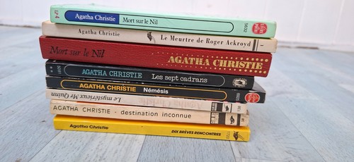 Lot livres poche - 8, agatha