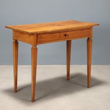 Bureau Directoire Ancien Merisier avec Tiroir Italie XVIIIe Siècle Original