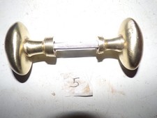 Poignées de porte anciennes en laiton