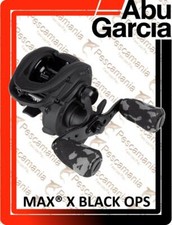 Abu Garcia MAX® X BLACK OPS Low Profile Left moulinet casting