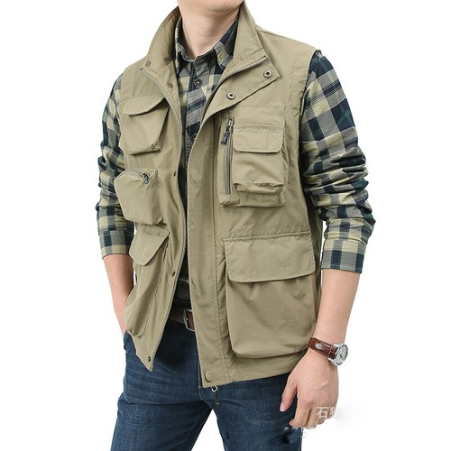 Gilet cargo pour hommes avec - cargo,