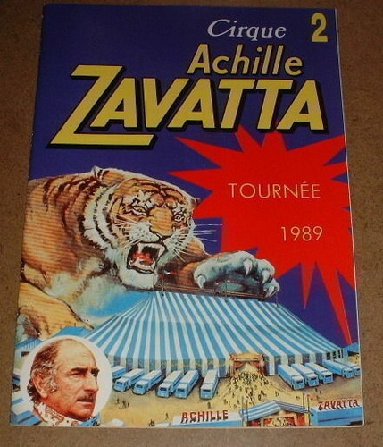 Programme cirque circus - programme, cirque/circus