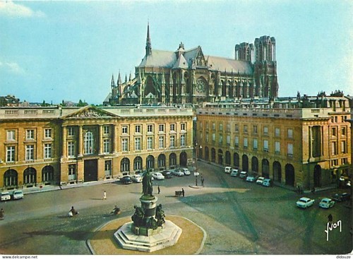 Carte postale reims - reims,