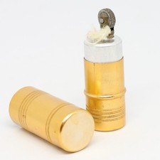 Briquet essence vintage doré – Briquet de collection n°37