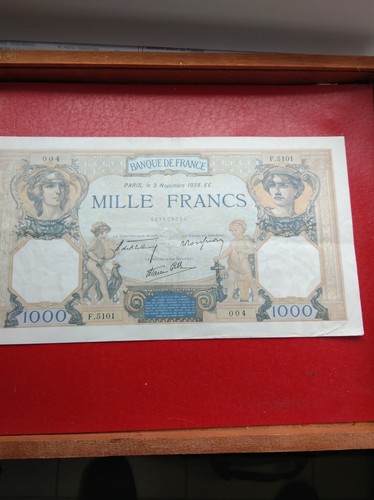France billet 1000 - billet, francs