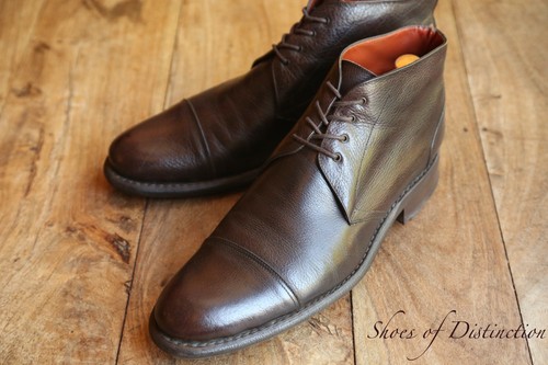 Bottes chukka cuir - bottes, en