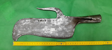 Outil Ancien Forgé, SERPE AVEC ERGOT, coupe-gui, serpette, croissant, émondoir