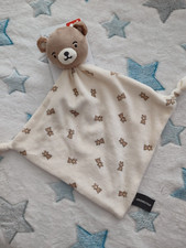 Doudou plat ourson en velours