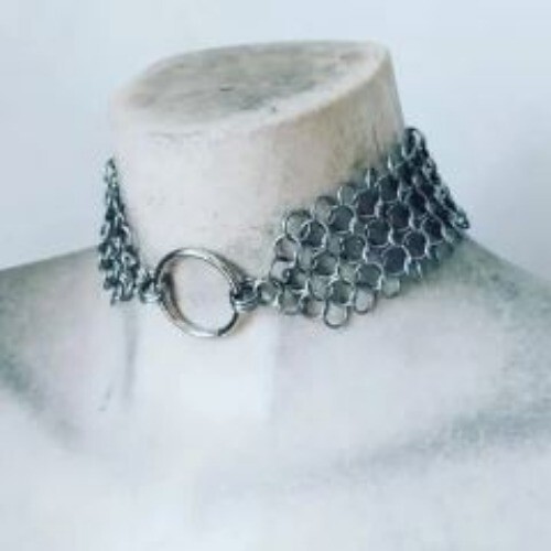 Collier cotte mailles - cotte, de