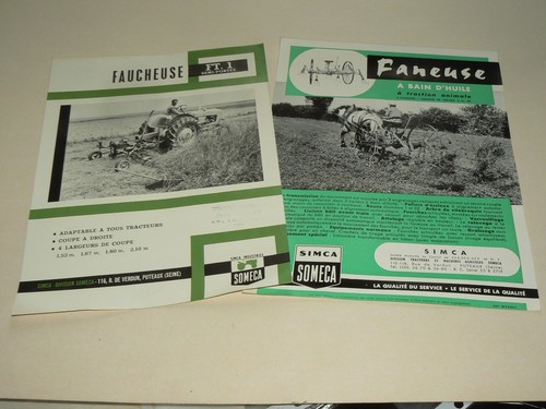 Prospectus tracteur someca - tracteur,