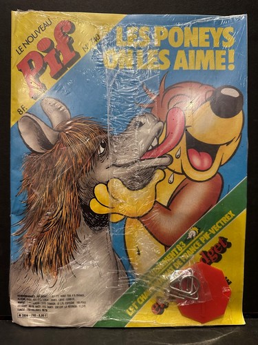 Pif gadget 740 sous - gadget,