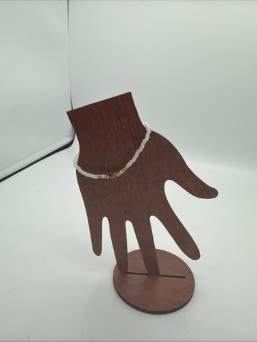 Bracelet perles nacrées - , cœur