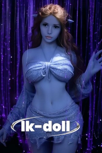 Realistic blue skin - realistic, sex