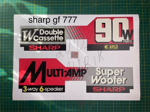 Stickers for grills sharp - grills, of