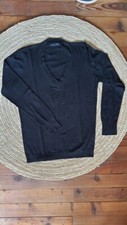 Pull homme col V noir" Zara Man" Taille S