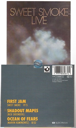 Sweet smoke live 1974 album - 1974,