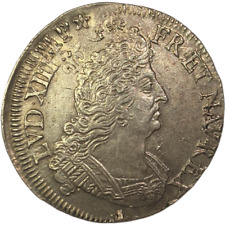 Louis XIV (1643-1715) Demi-écu aux palmes 1694 Paris Réf.