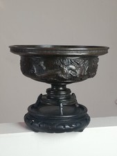 Brule parfum , ancien Chinois en bronze signé, fin 18ème debut 19ème