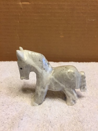 Onyx horse figurine - onyx,