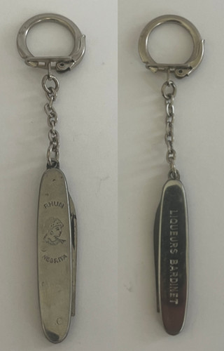 Porte clés vintage - porte-clés, rhum