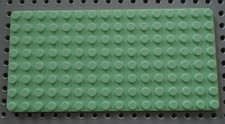 Lego Paradisa VINTAGE Light Green Baseplate 8 x 16 ref 3865 set 6403 6405 Rare