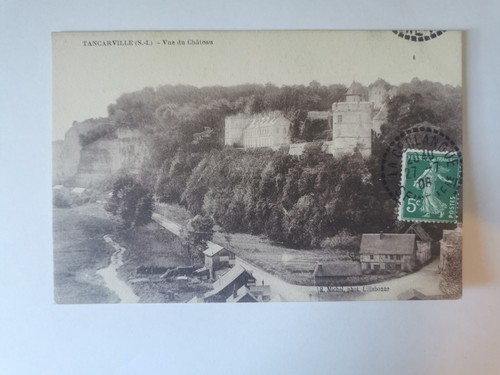 Cpa tancarville vue du - -,