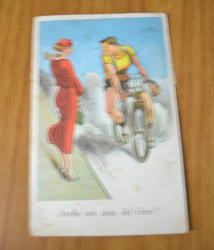 Carte postale sport giro - carte,