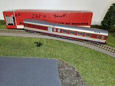 Voiture Fourgon grand confort Attelage Nem Aménagement Intérieur Jouef ho