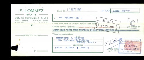 Lommez bois lille - f.lommez,