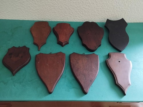 Ecussons bois pour - 8, trophee