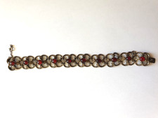 Bracelet argent massif Art