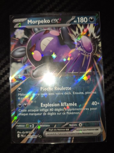 Carte pokémon morpeko ex - carte,