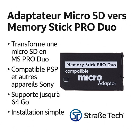 Adaptateur carte mémoire - adaptateur,