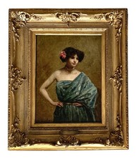 PORTRAIT FEMME XIXE SIECLE