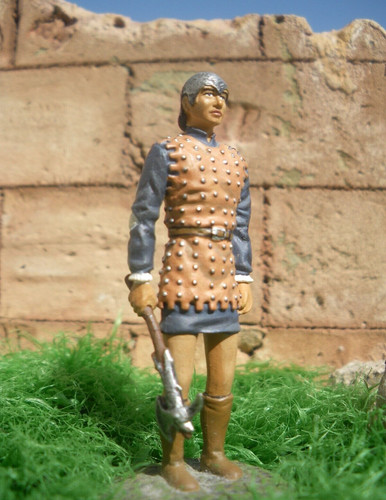 Soldat plomb moyen age - soldat,