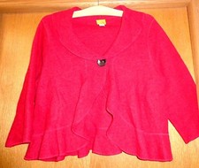 Woman's sz XL - Red TOPPER -