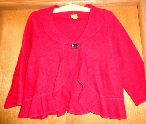 Woman red topper - sz,