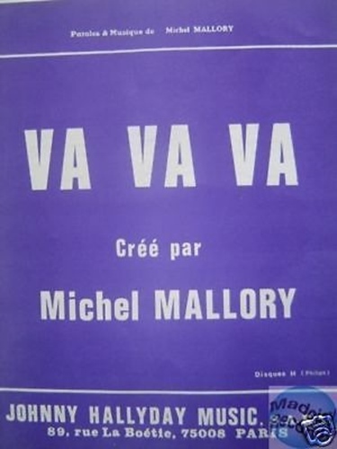 Partition johnny hallyday - partition,