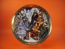 Royal Copenhagen Plat Noël Au Danemark 1992 "Christmas Shopping"